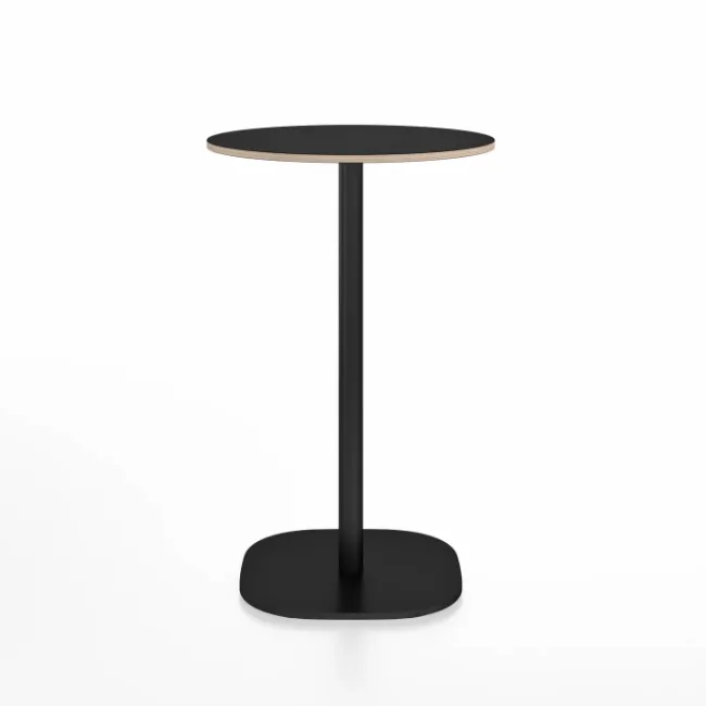 Emeco 2 Inch Flat Base Counter Height Table - Round Top