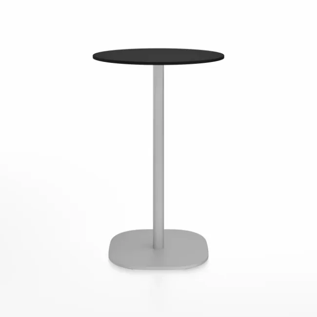 Emeco 2 Inch Flat Base Counter Height Table - Round Top