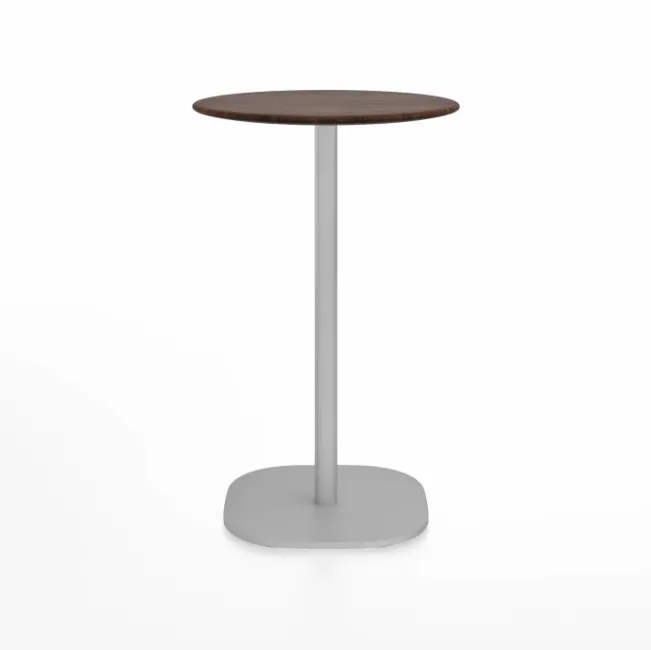 Emeco 2 Inch Flat Base Counter Height Table - Round Top
