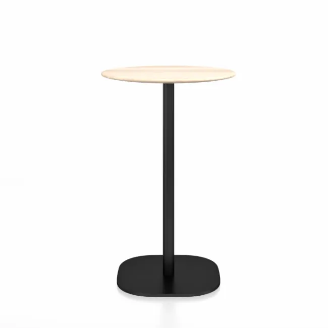 Emeco 2 Inch Flat Base Counter Height Table - Round Top