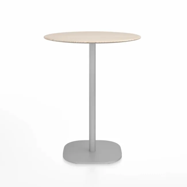 Emeco 2 Inch Flat Base Counter Height Table - Round Top