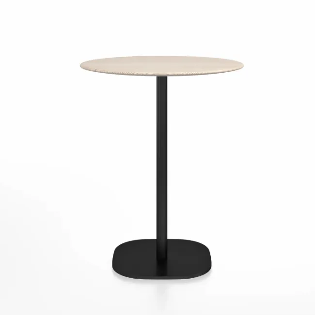 Emeco 2 Inch Flat Base Counter Height Table - Round Top