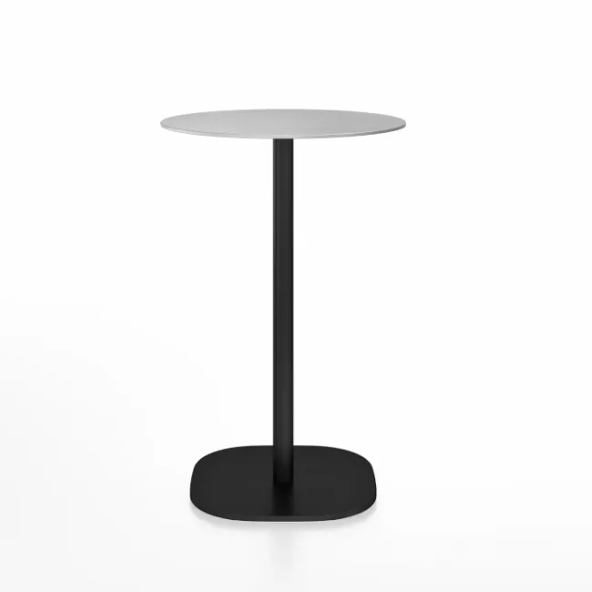 Emeco 2 Inch Flat Base Counter Height Table - Round Top
