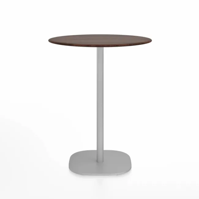 Emeco 2 Inch Flat Base Counter Height Table - Round Top