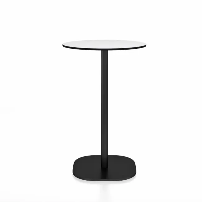 Emeco 2 Inch Flat Base Counter Height Table - Round Top