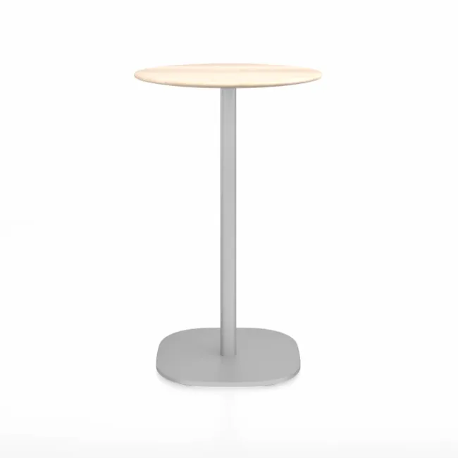 Emeco 2 Inch Flat Base Counter Height Table - Round Top