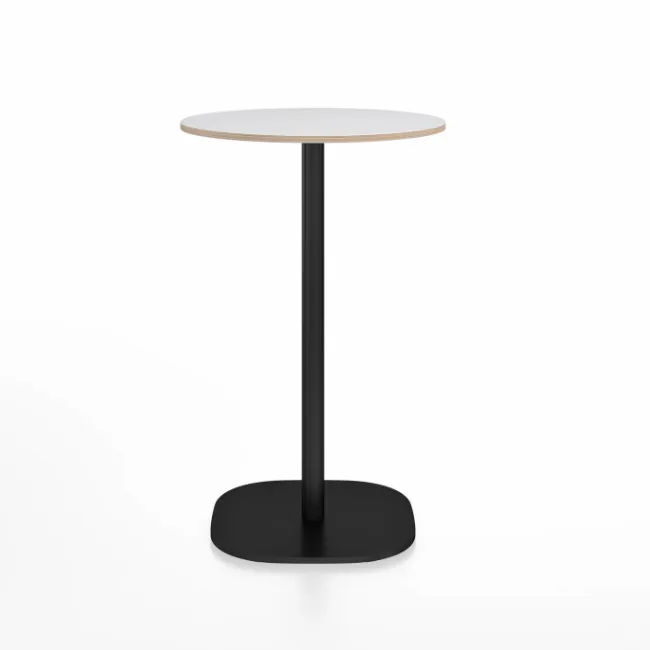 Emeco 2 Inch Flat Base Counter Height Table - Round Top