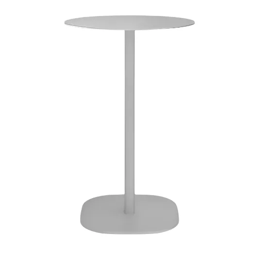 Emeco 2 Inch Flat Base Counter Height Table - Round Top