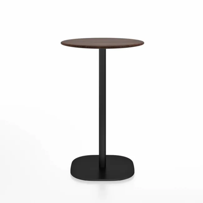 Emeco 2 Inch Flat Base Counter Height Table - Round Top