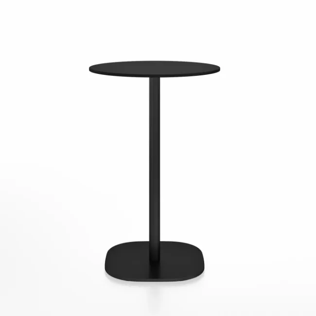 Emeco 2 Inch Flat Base Counter Height Table - Round Top