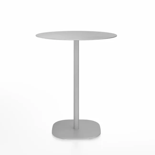 Emeco 2 Inch Flat Base Counter Height Table - Round Top
