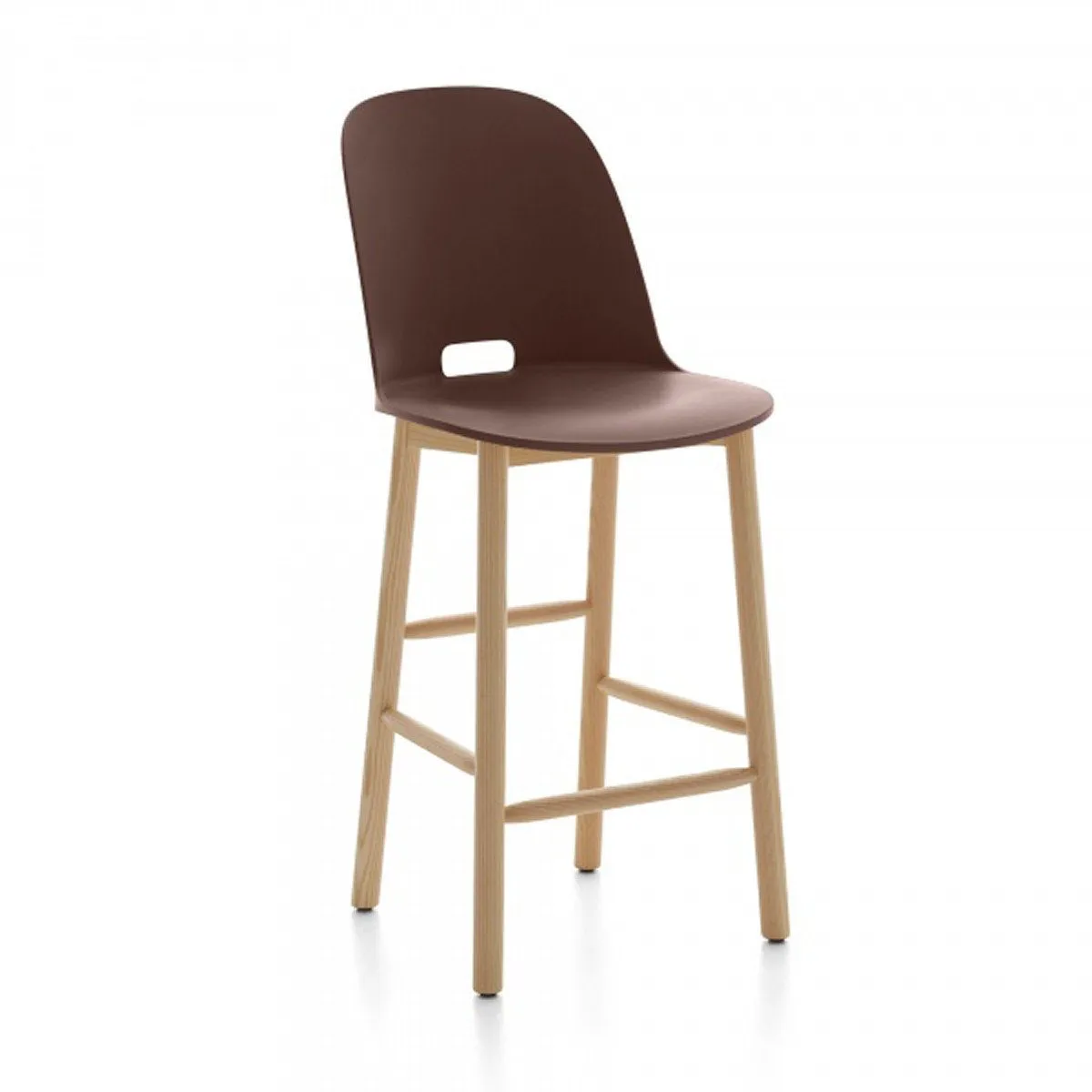 Emeco Alfi High-Back Counter Stool
