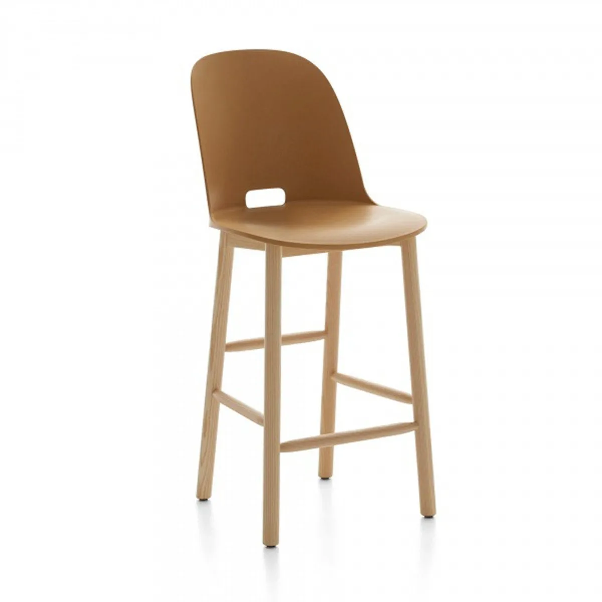 Emeco Alfi High-Back Counter Stool