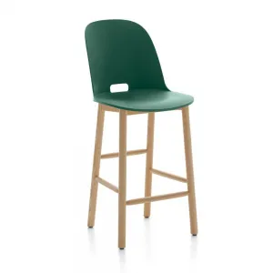 Emeco Alfi High-Back Counter Stool