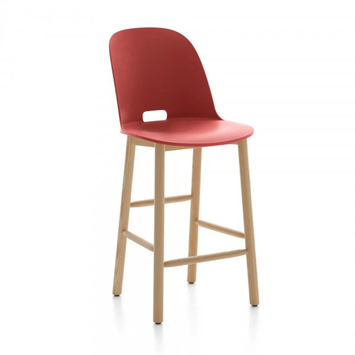 Emeco Alfi High-Back Counter Stool