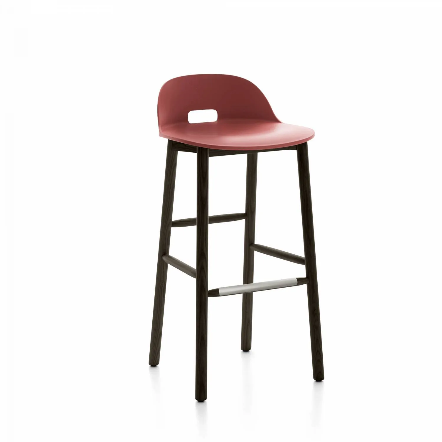 Emeco Alfi Low-Back Barstool