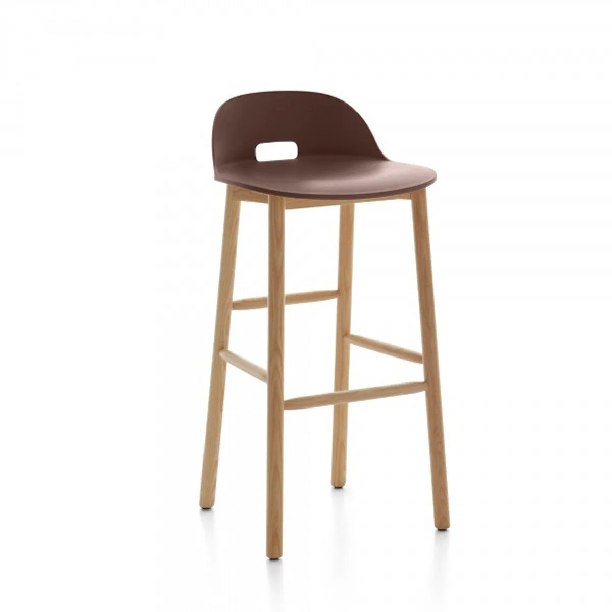 Emeco Alfi Low-Back Barstool