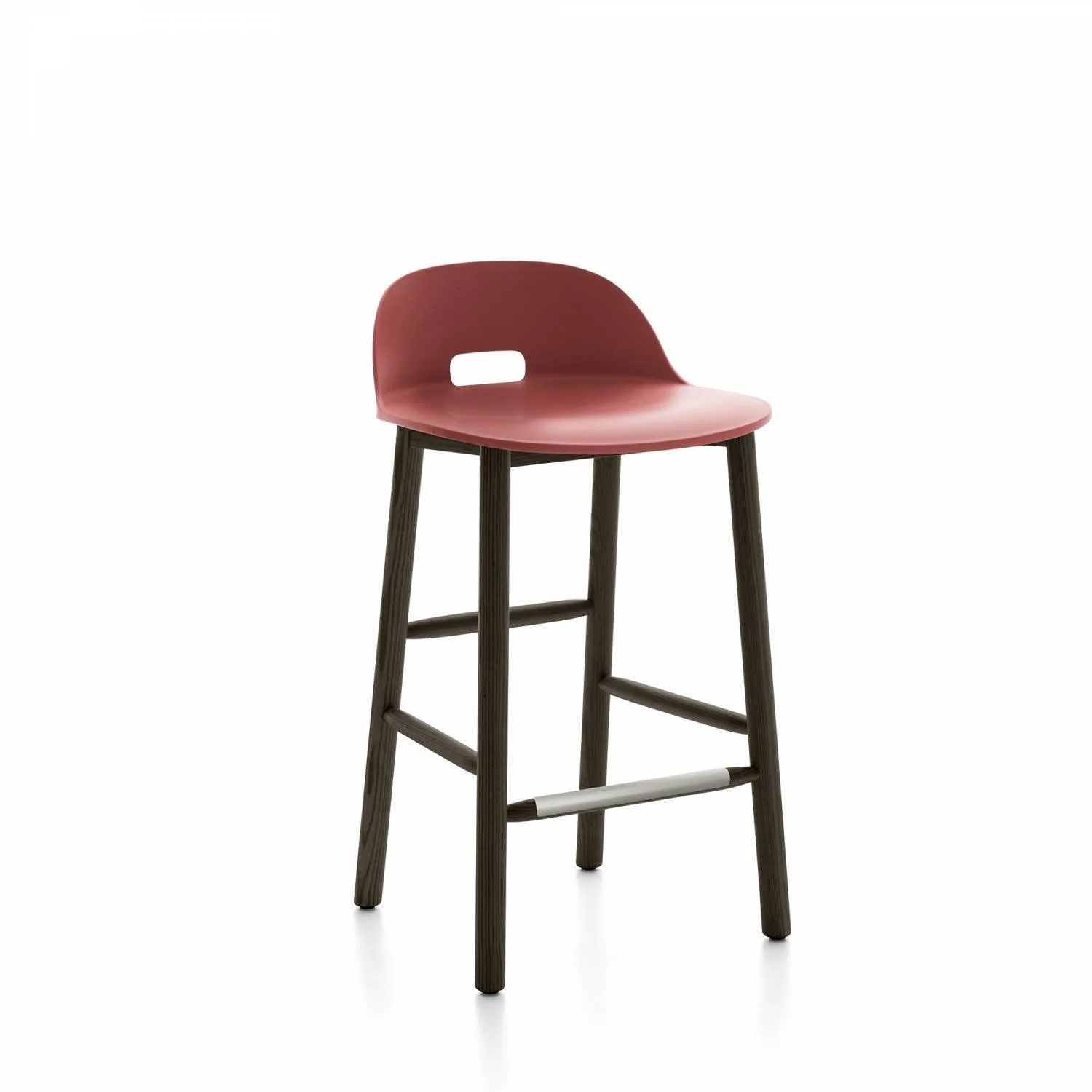 Emeco Alfi Low-Back Counter Stool