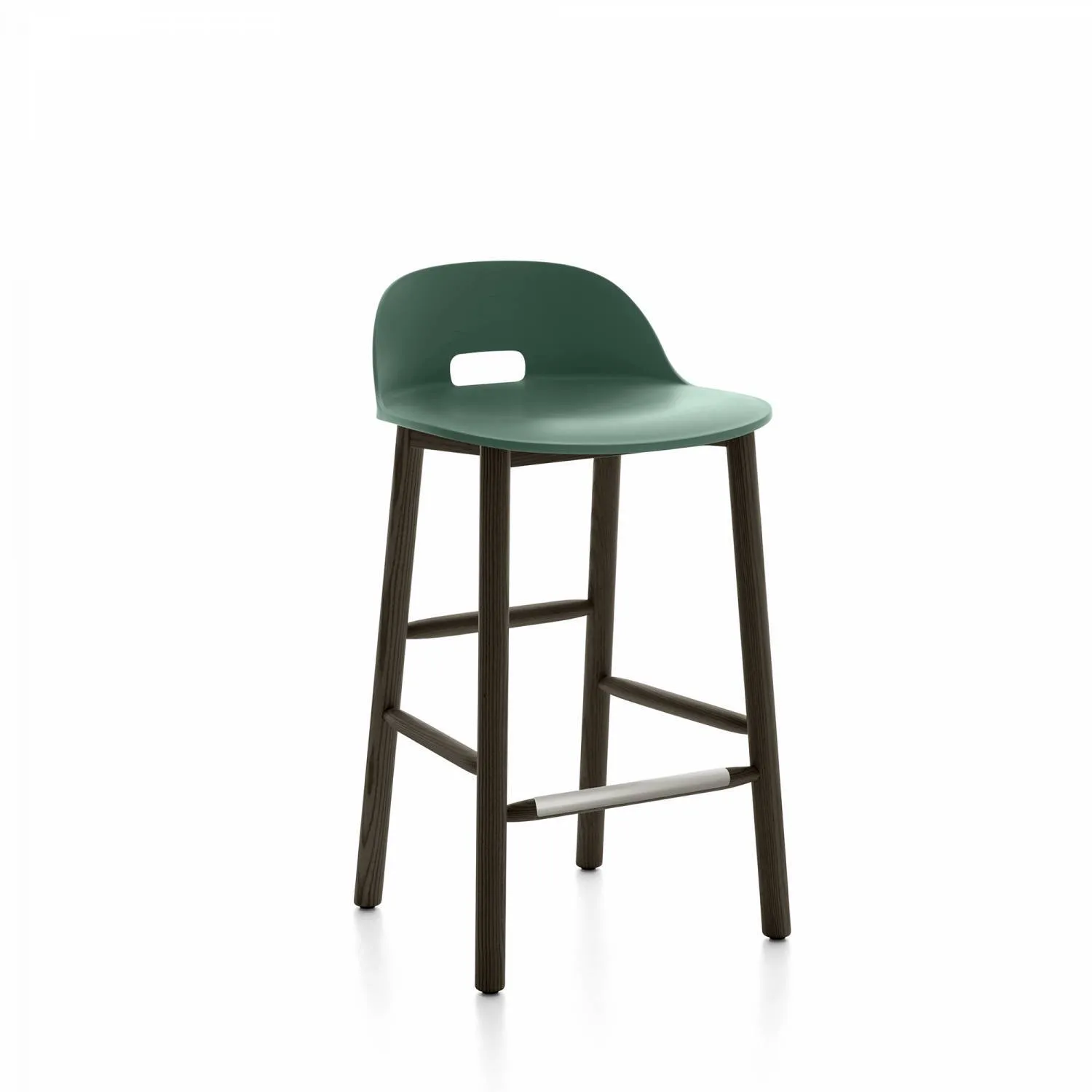 Emeco Alfi Low-Back Counter Stool