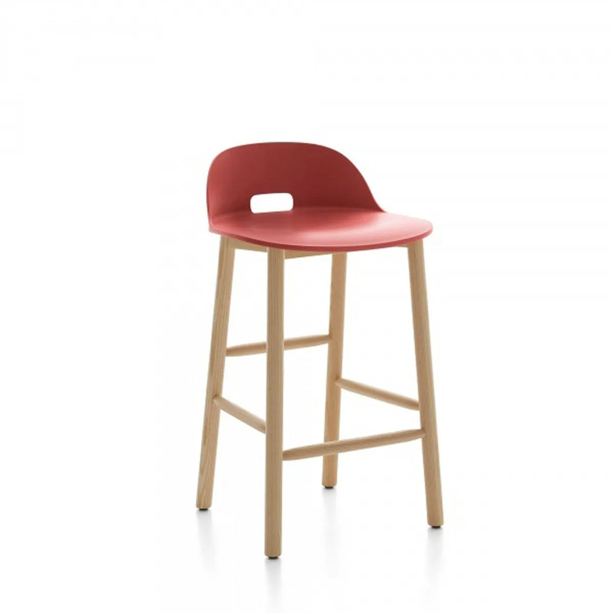 Emeco Alfi Low-Back Counter Stool