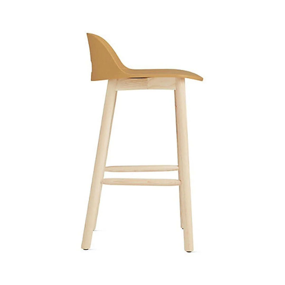 Emeco Alfi Low-Back Counter Stool