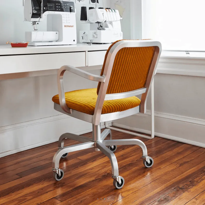 Emeco Navy Officer Swivel Armchair