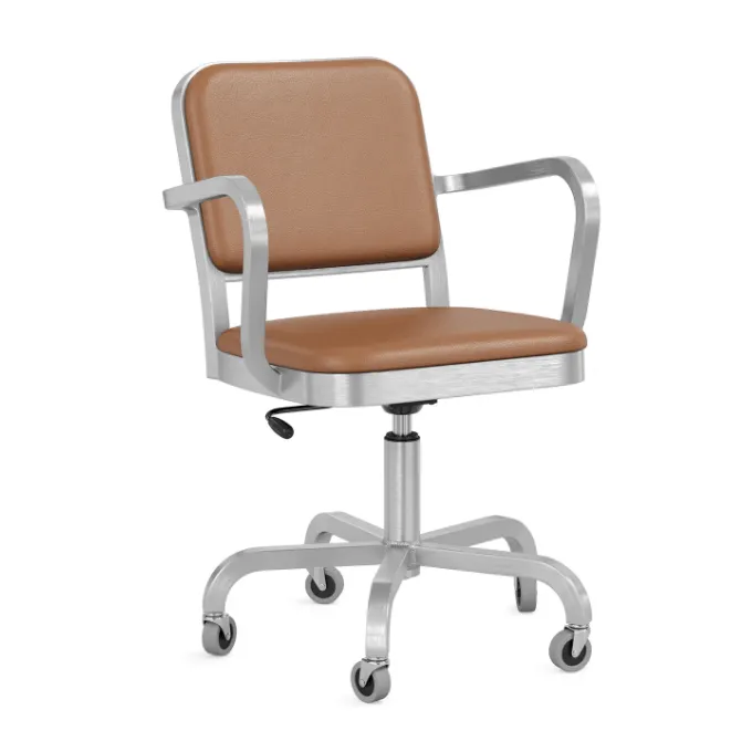 Emeco Navy Officer Swivel Armchair