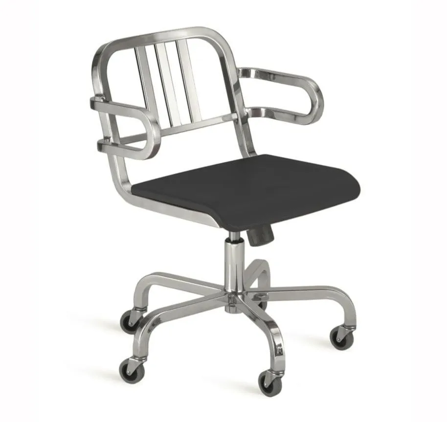 Emeco Nine-0 Swivel Armchair