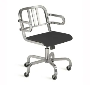 Emeco Nine-0 Swivel Armchair