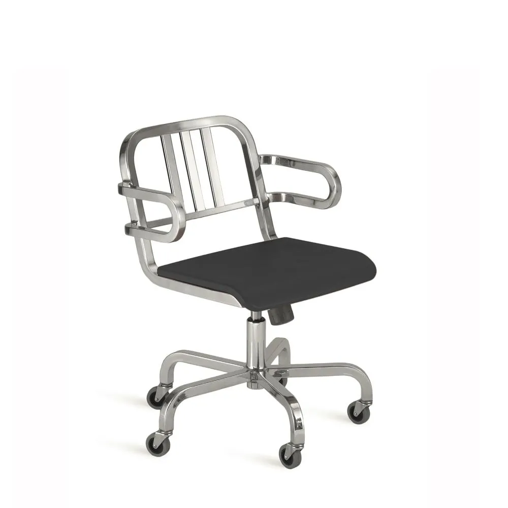 Emeco Nine-0 Swivel Armchair