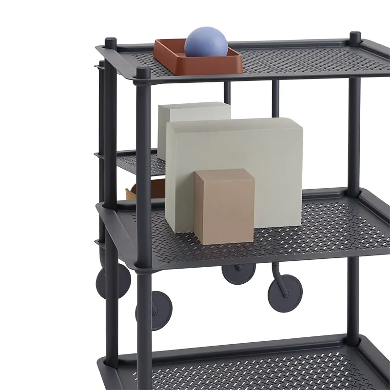 Flow Trolley, 3-layer, Blue/Grey