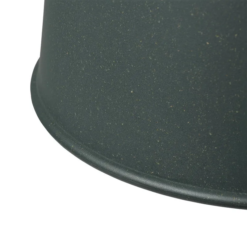 Grain Pendant Light, Dark Green