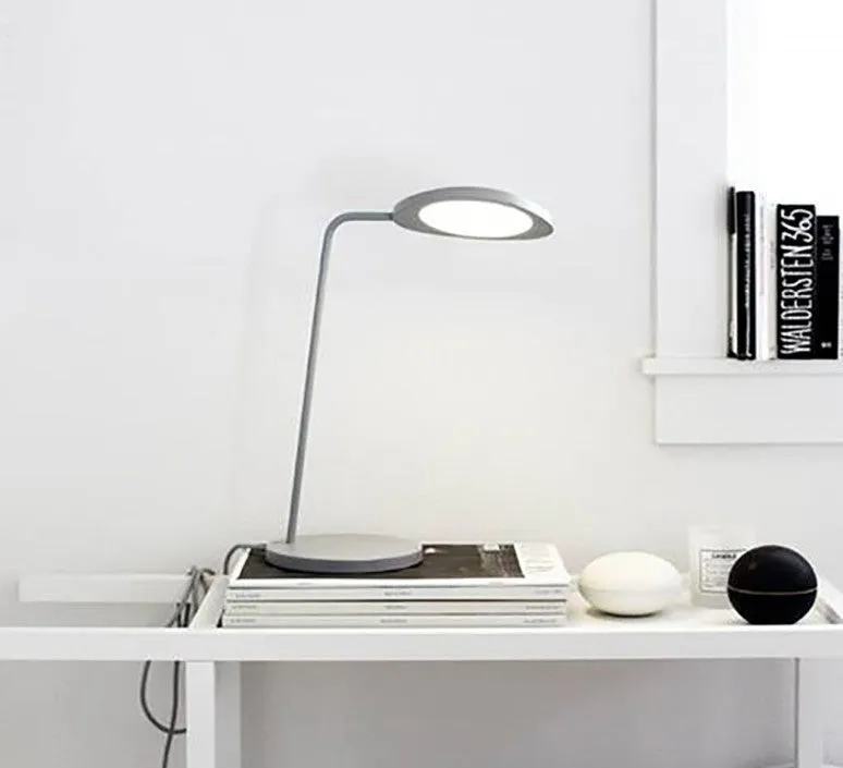 Leaf Table Lamp, Grey