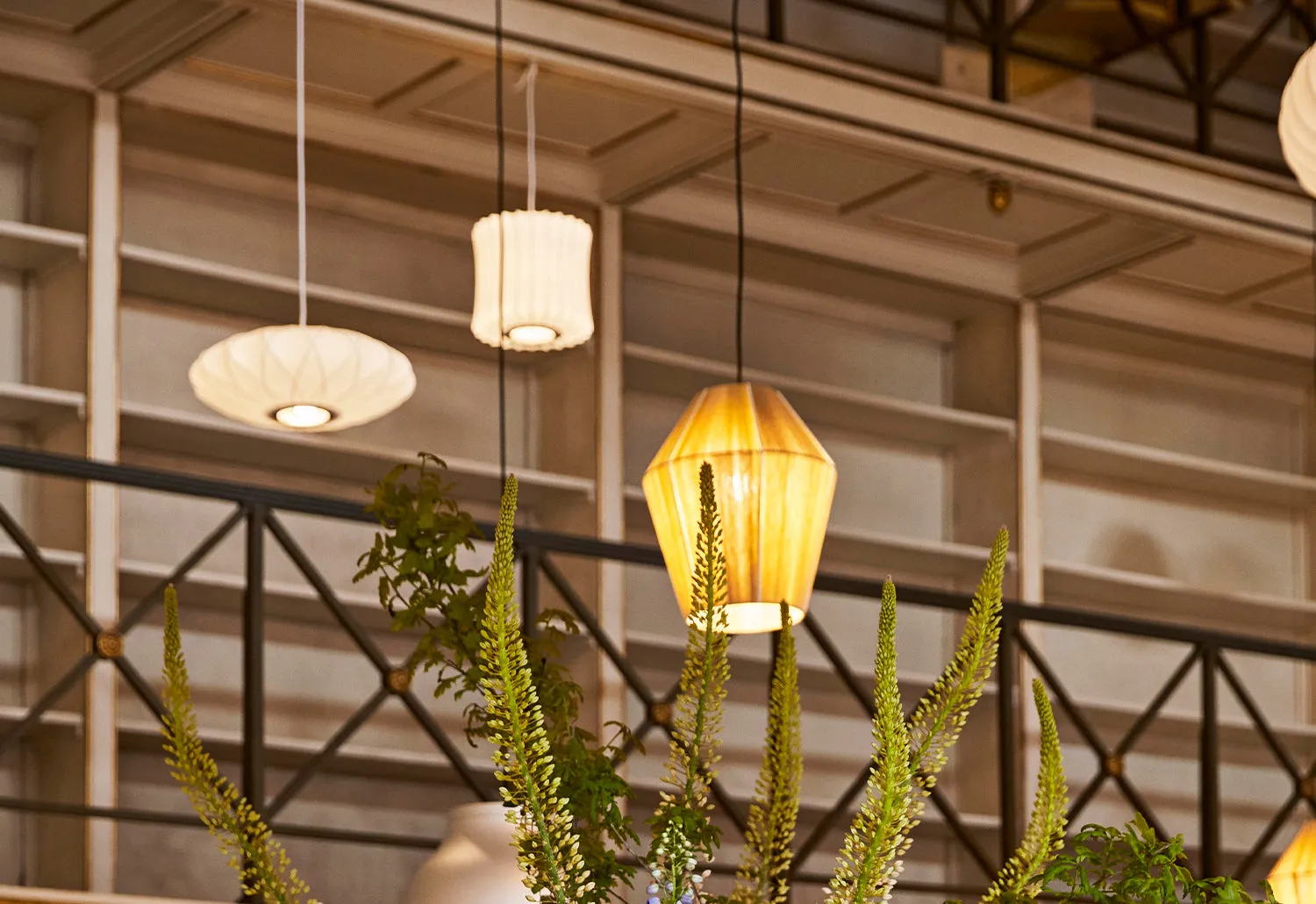 Nelson Lantern Bubble Pendant