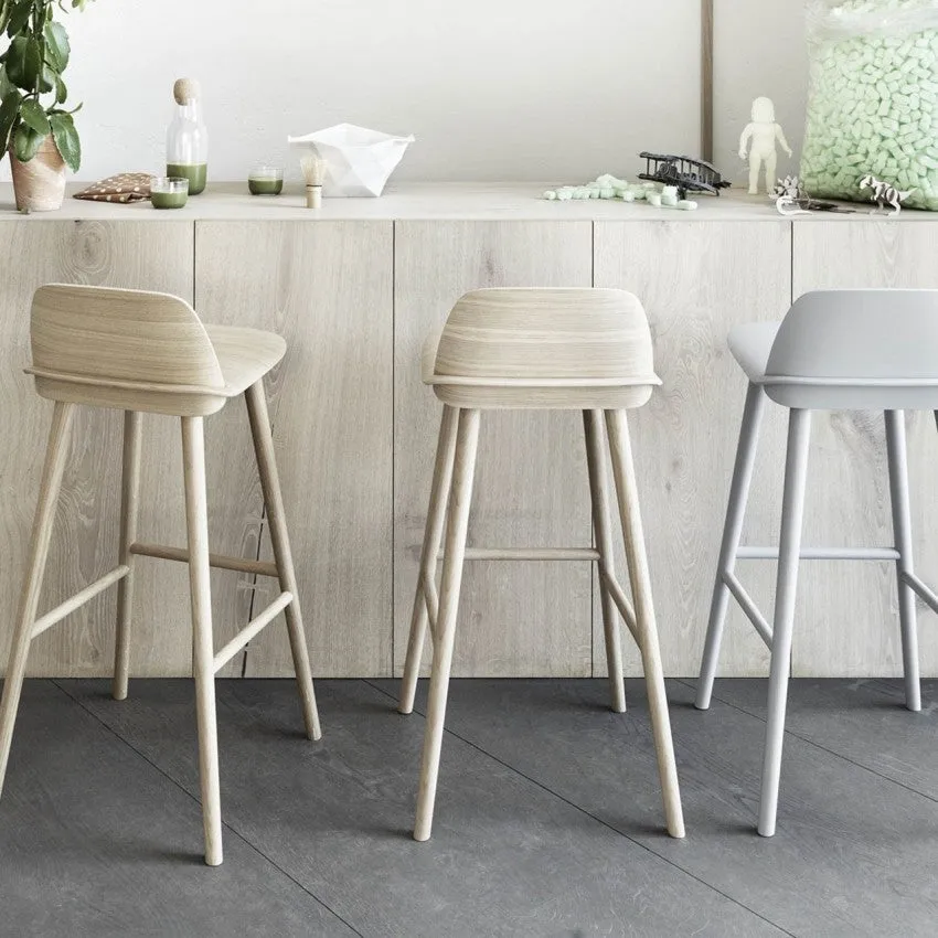 Nerd Stool, Grey 65 cm