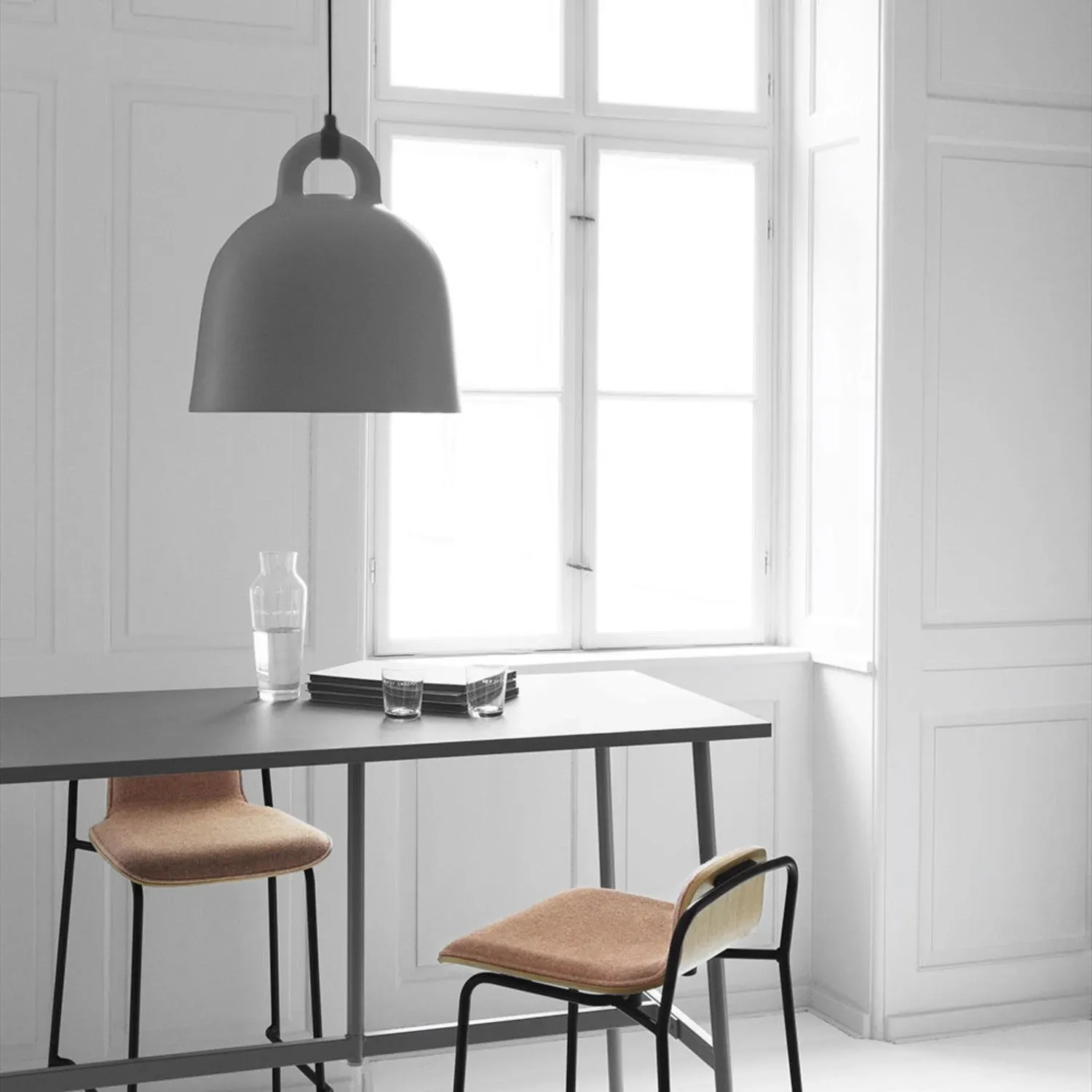 normann copenhagen | bell lamp | large grey