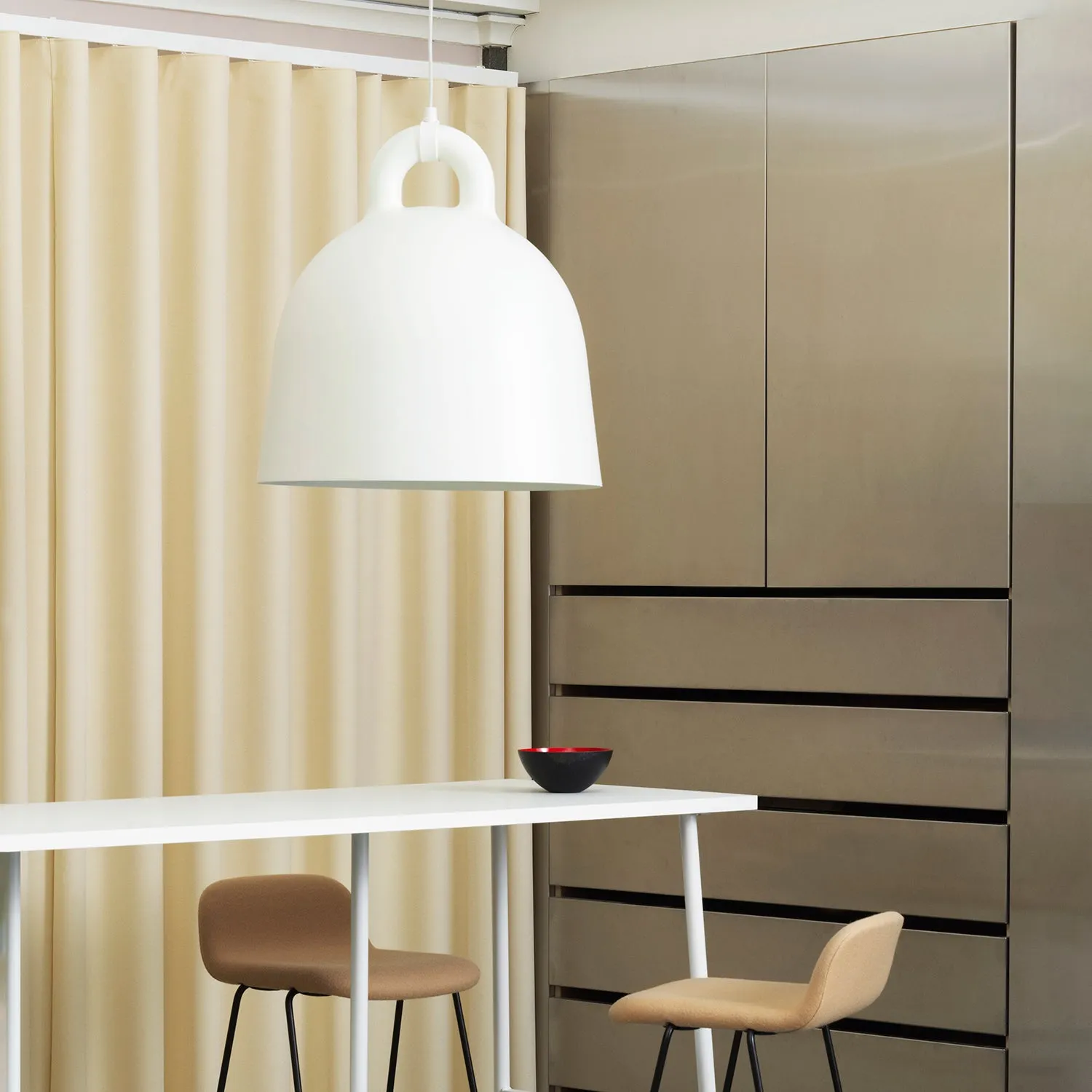 normann copenhagen | bell lamp | large white
