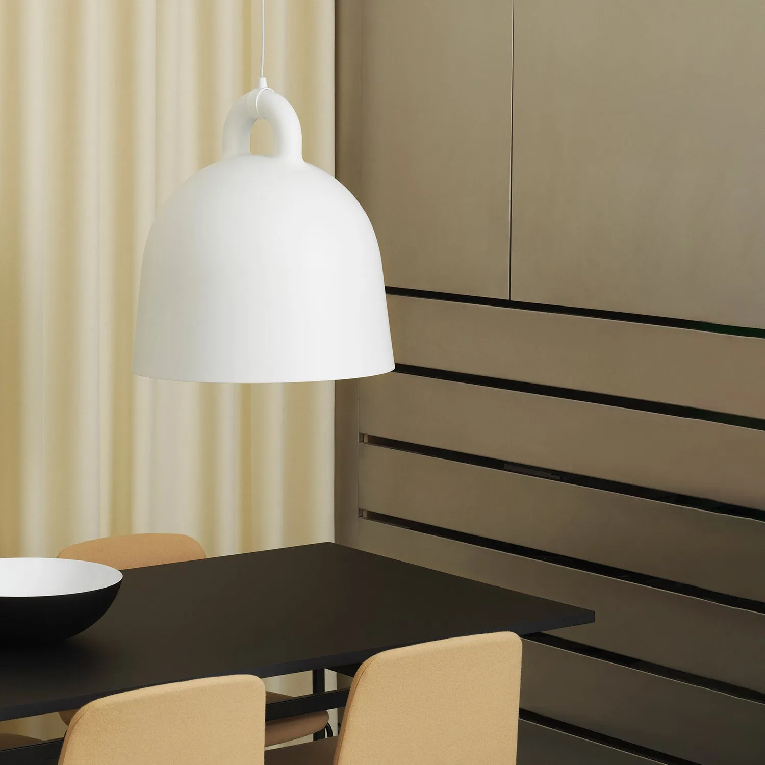 normann copenhagen | bell lamp | large white