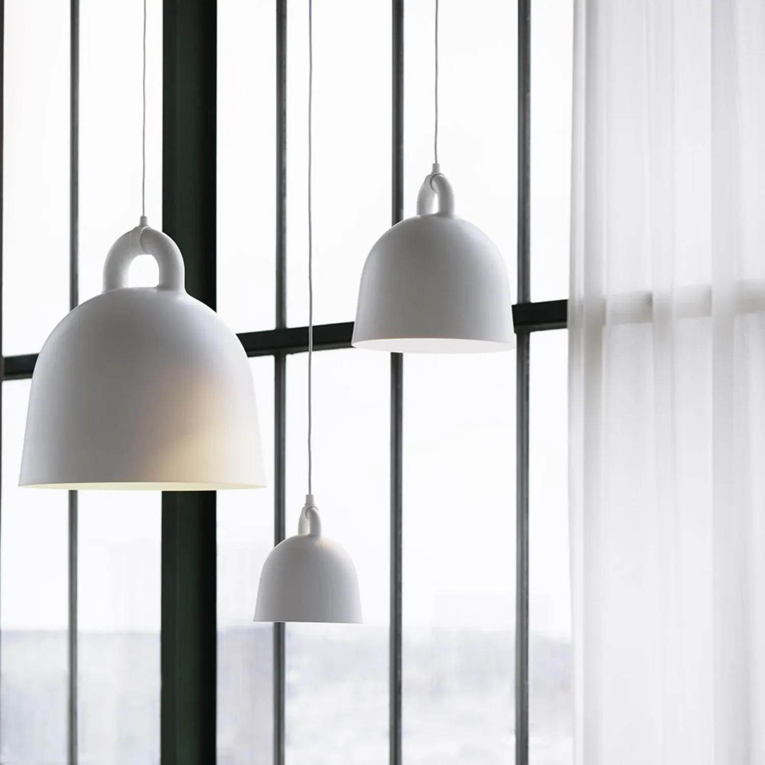 normann copenhagen | bell lamp | medium white