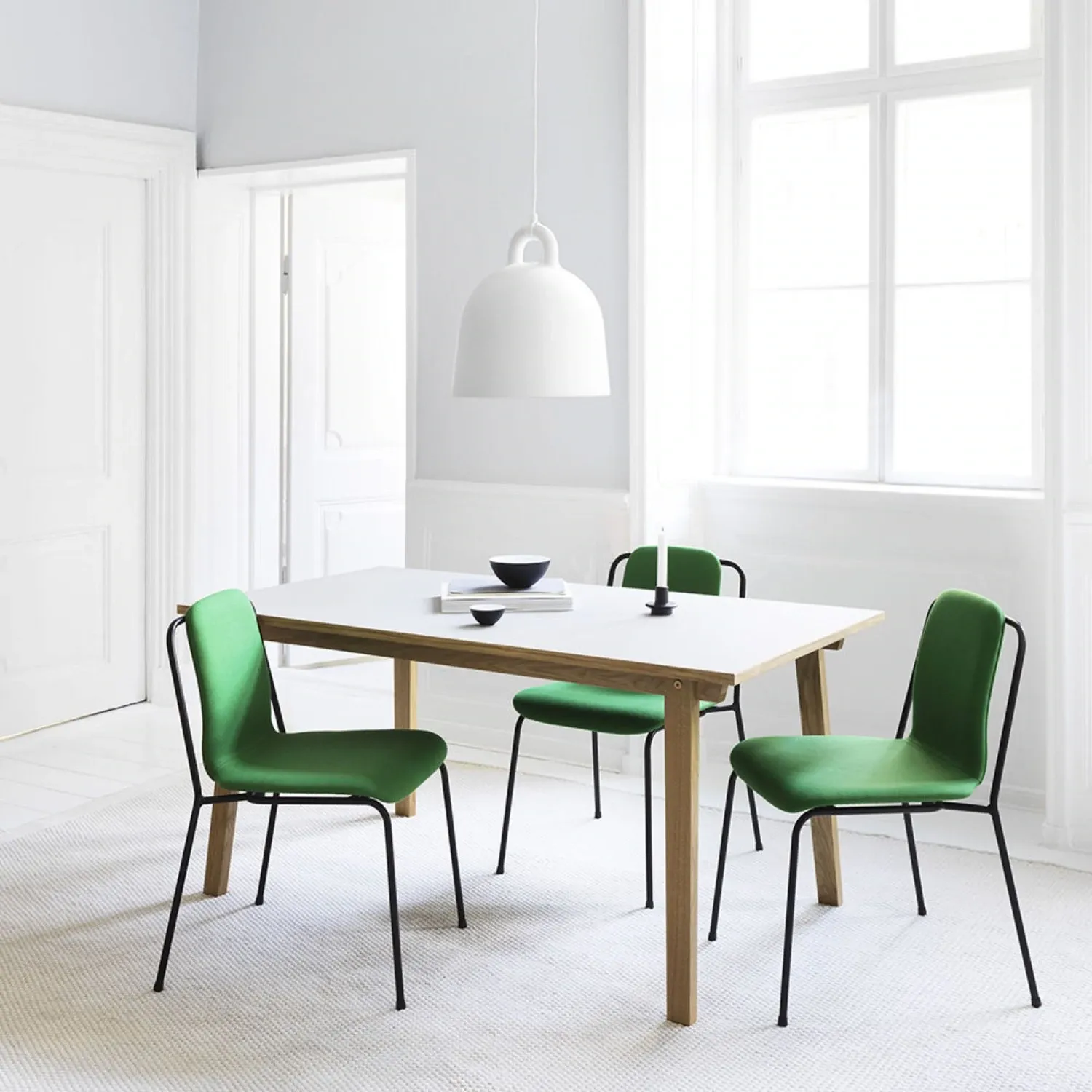 normann copenhagen | bell lamp | medium white