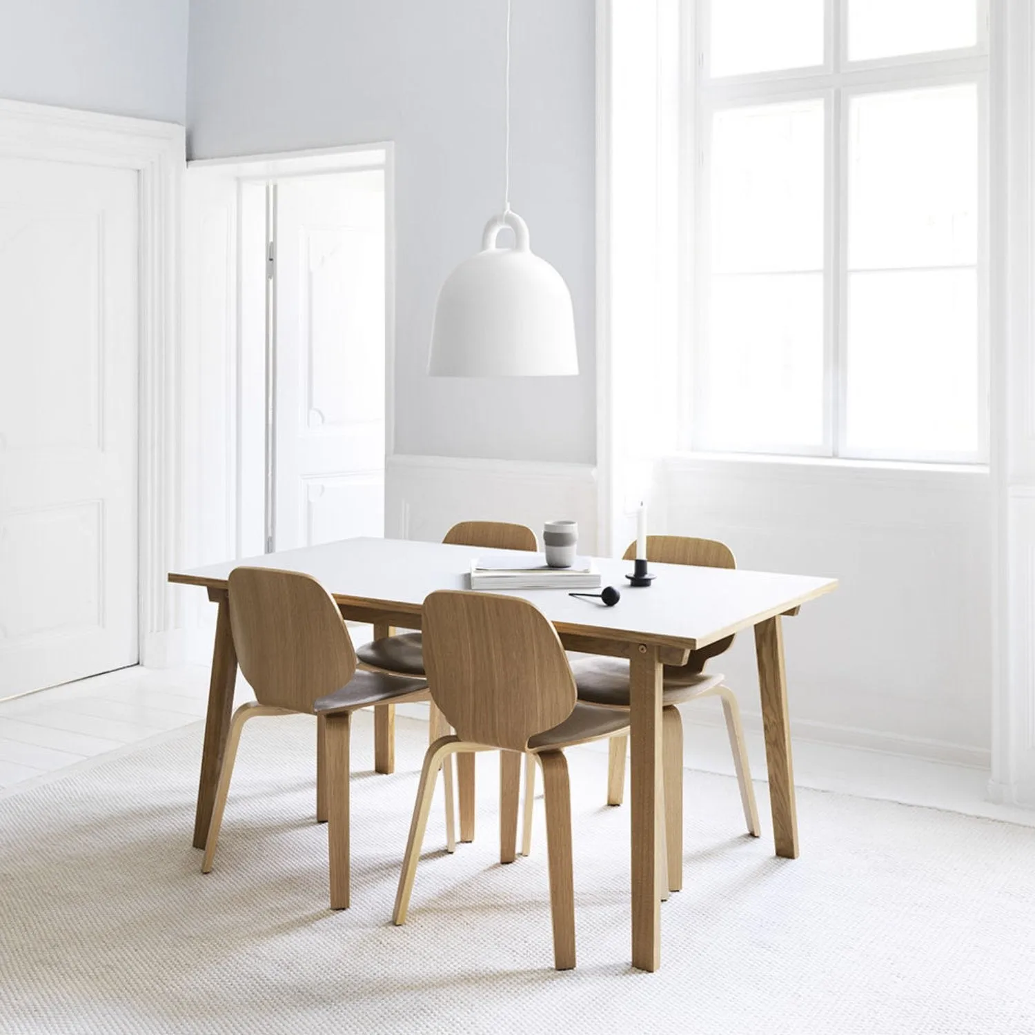 normann copenhagen | bell lamp | medium white