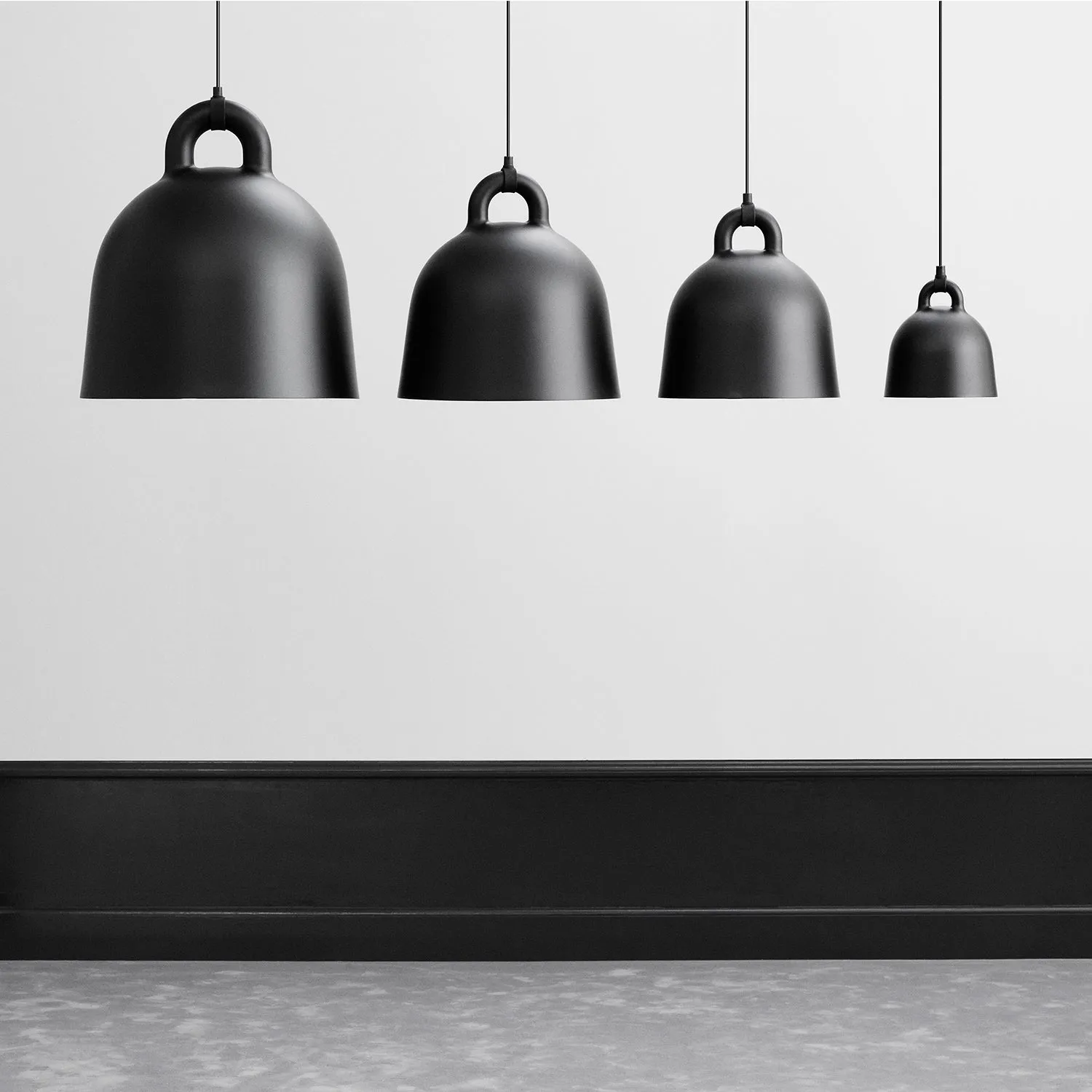 normann copenhagen | bell lamp | small black
