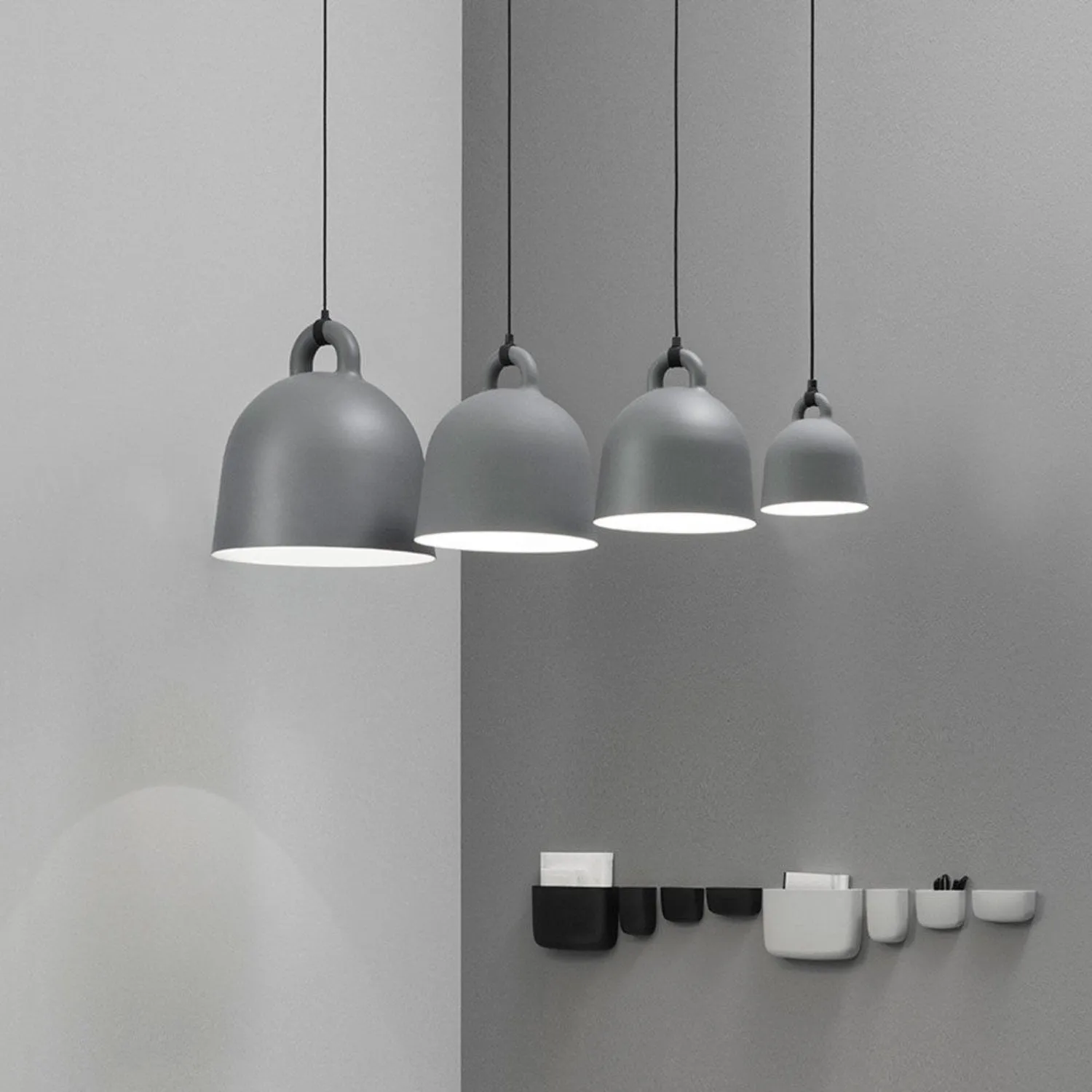 normann copenhagen | bell lamp | small grey