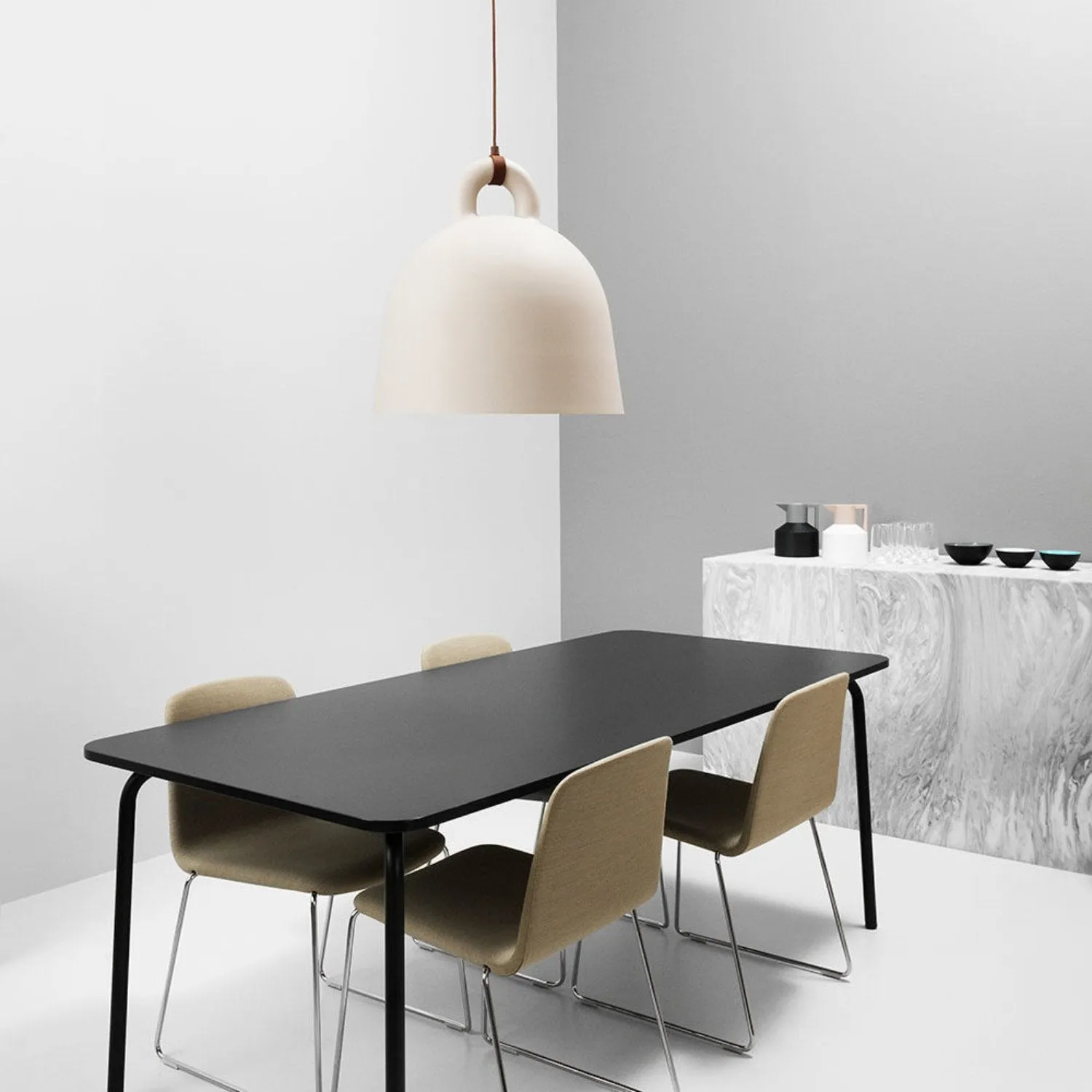 normann copenhagen | bell lamp | small sand