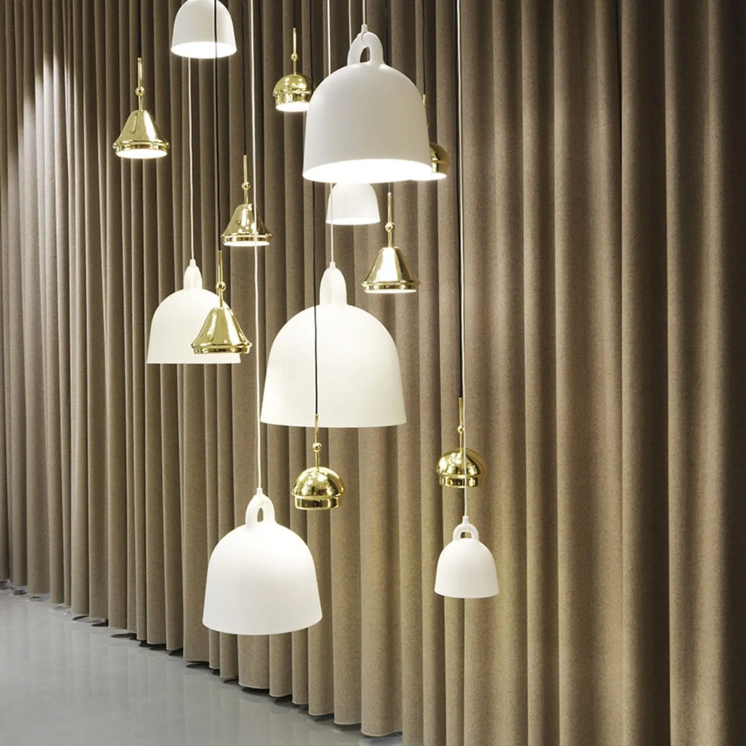 normann copenhagen | bell lamp | small white