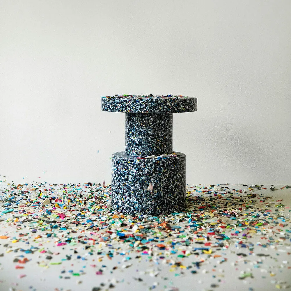 normann copenhagen | bit stool | black   multi