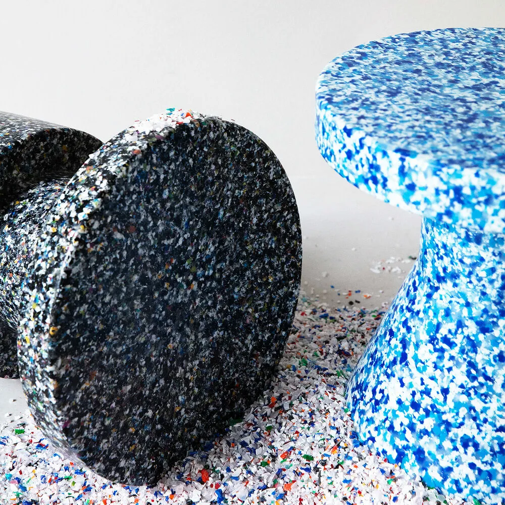 normann copenhagen | bit stool | black   multi