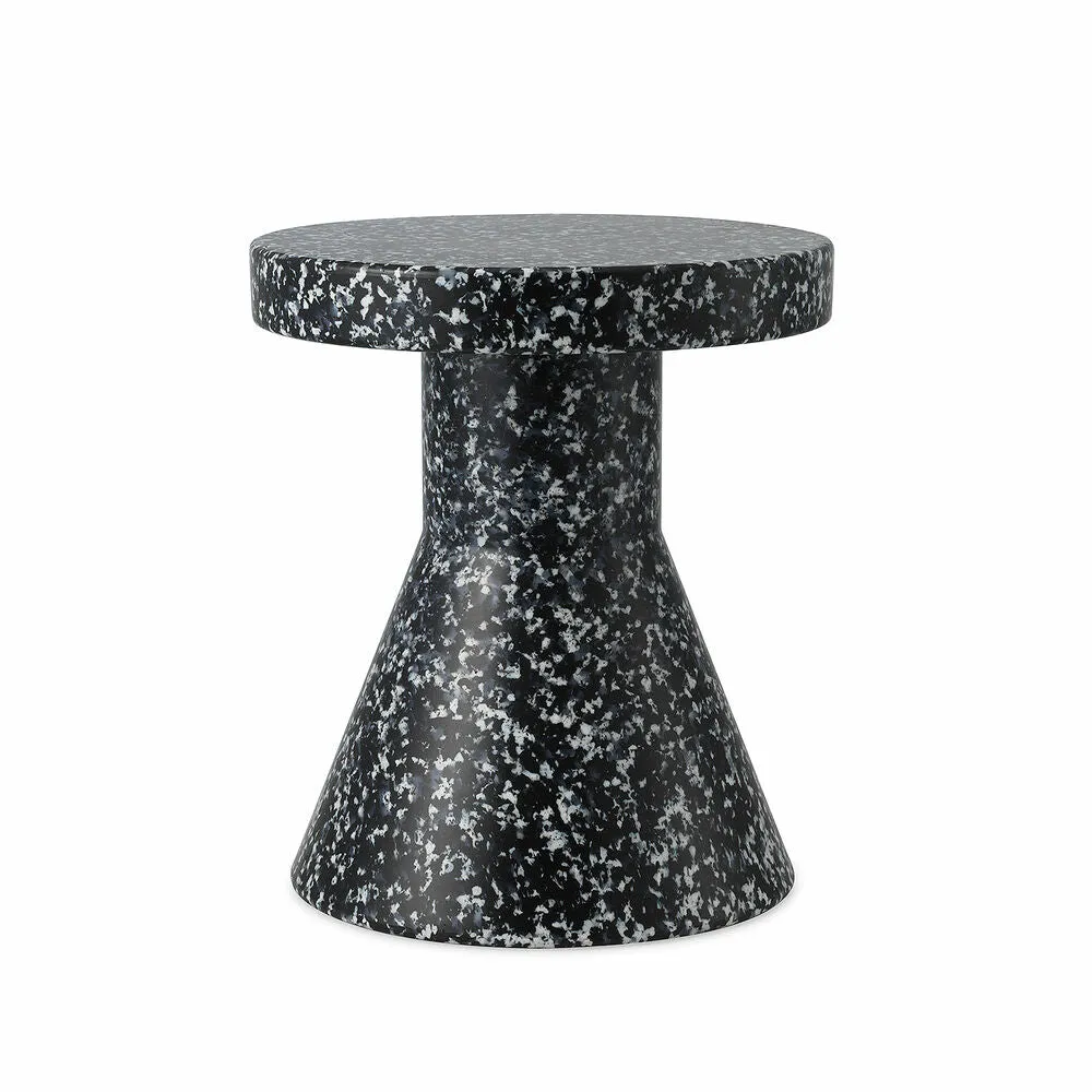 normann copenhagen | bit stool cone | black   white