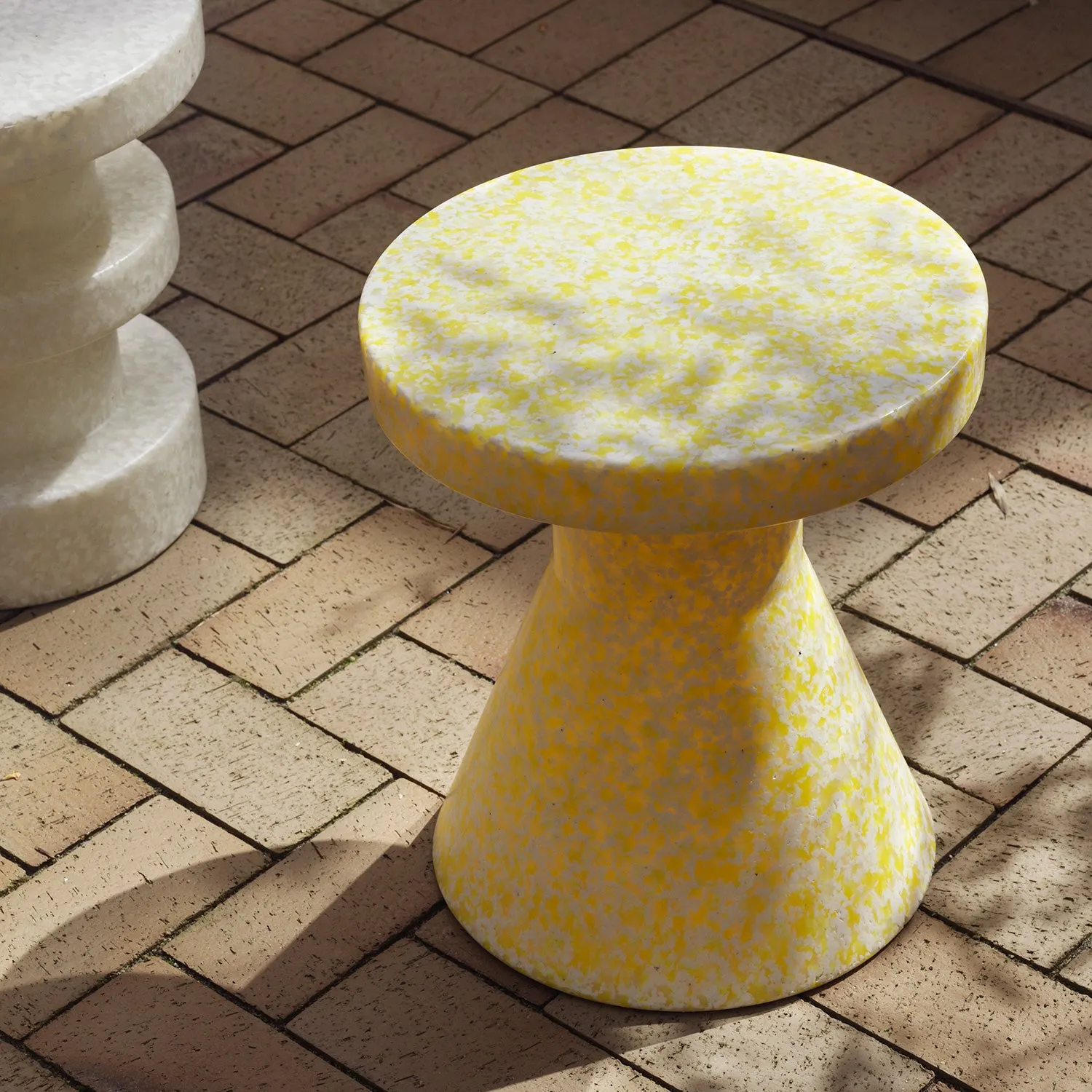 normann copenhagen | bit stool cone | yellow