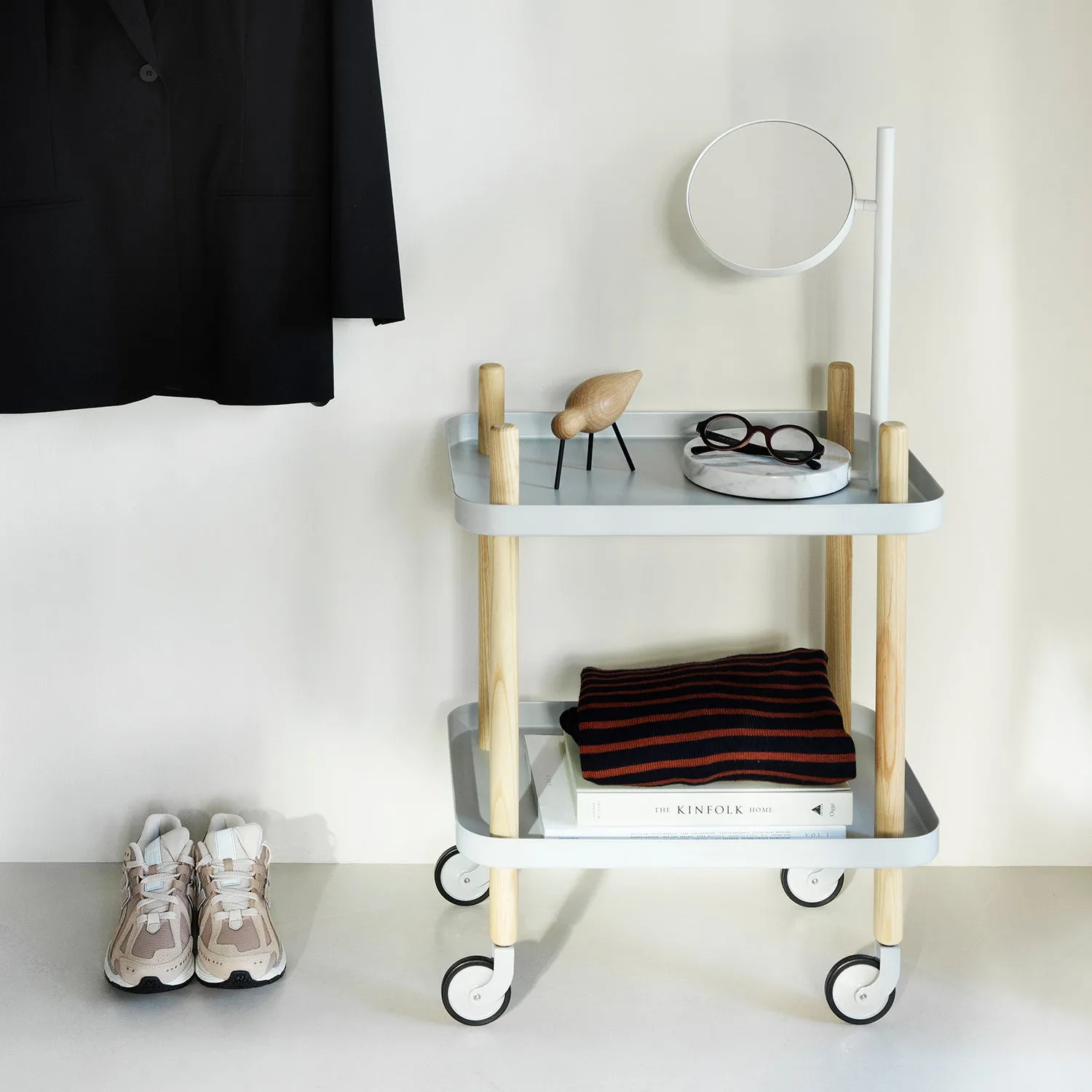 normann copenhagen | block table | light grey